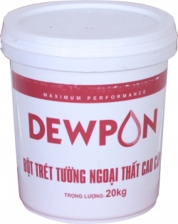 Bột trét tường Dewpon - 20kg/thùng