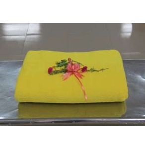 Towel 70x140 Yellow Lemon