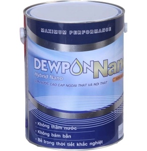 Dewpon Nano Sơn bóng cao cấp Ngoại thất - 5L