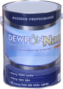 Dewpon Nano Sơn bóng cao cấp Ngoại thất - 5L