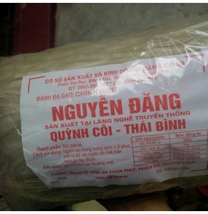 Bánh đa Quỳnh Côi