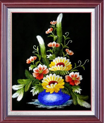 Minh Lang embroidery painting