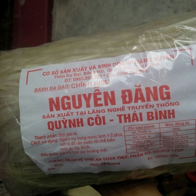 Bánh đa Quỳnh Côi