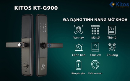 Khoá cửa vân tay Kitos KT-G900