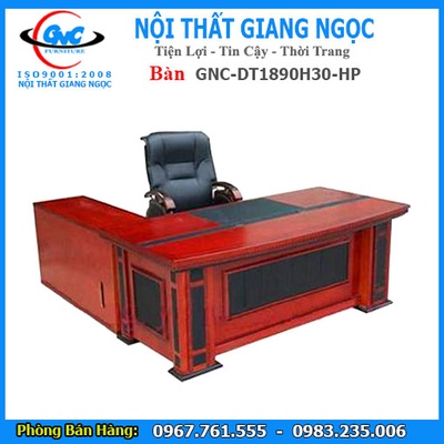 Bàn Làm Việc Lãnh Đạo GNC-DT1890H30-HP