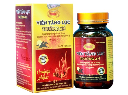 Viên tăng lực dạng lọ